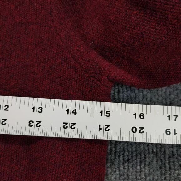Jack Wills Knitwear 100% Merino Wool Sweater Size 6 Red UK Size 10 - Picture 6 of 12